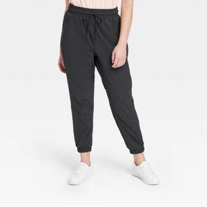 Women's Lined Woven Joggers - All in Motion™Black Size Large New With Tags